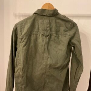 Abercrombie & Fitch Olive Military Jacket